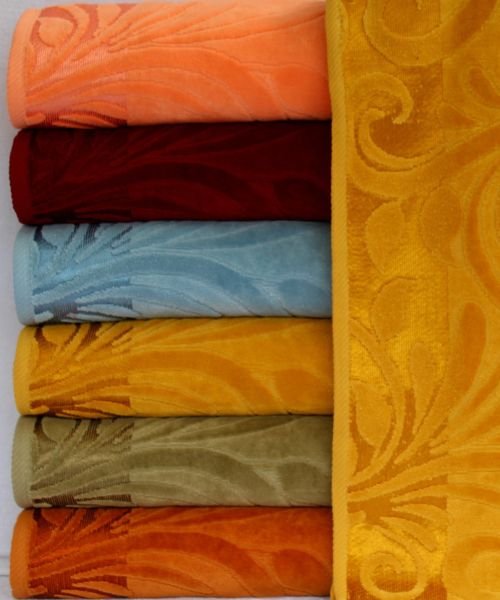 Jacquard Velour Towel Design 4